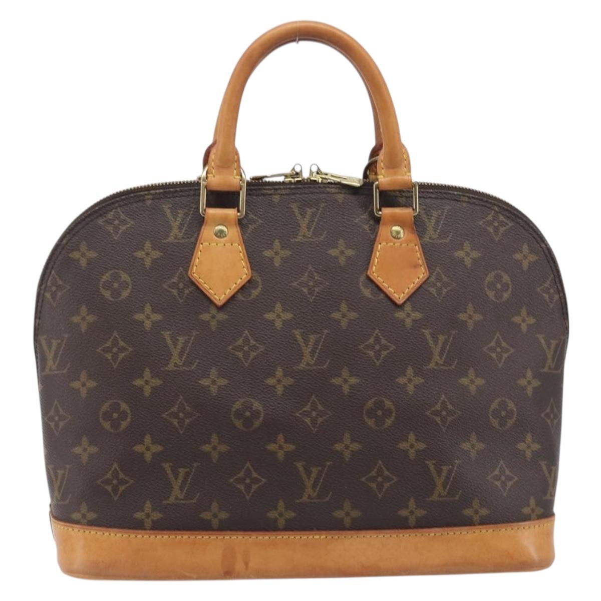 LOUIS VUITTON Monogram Alma Hand Bag M51130 LV Auth 213953V