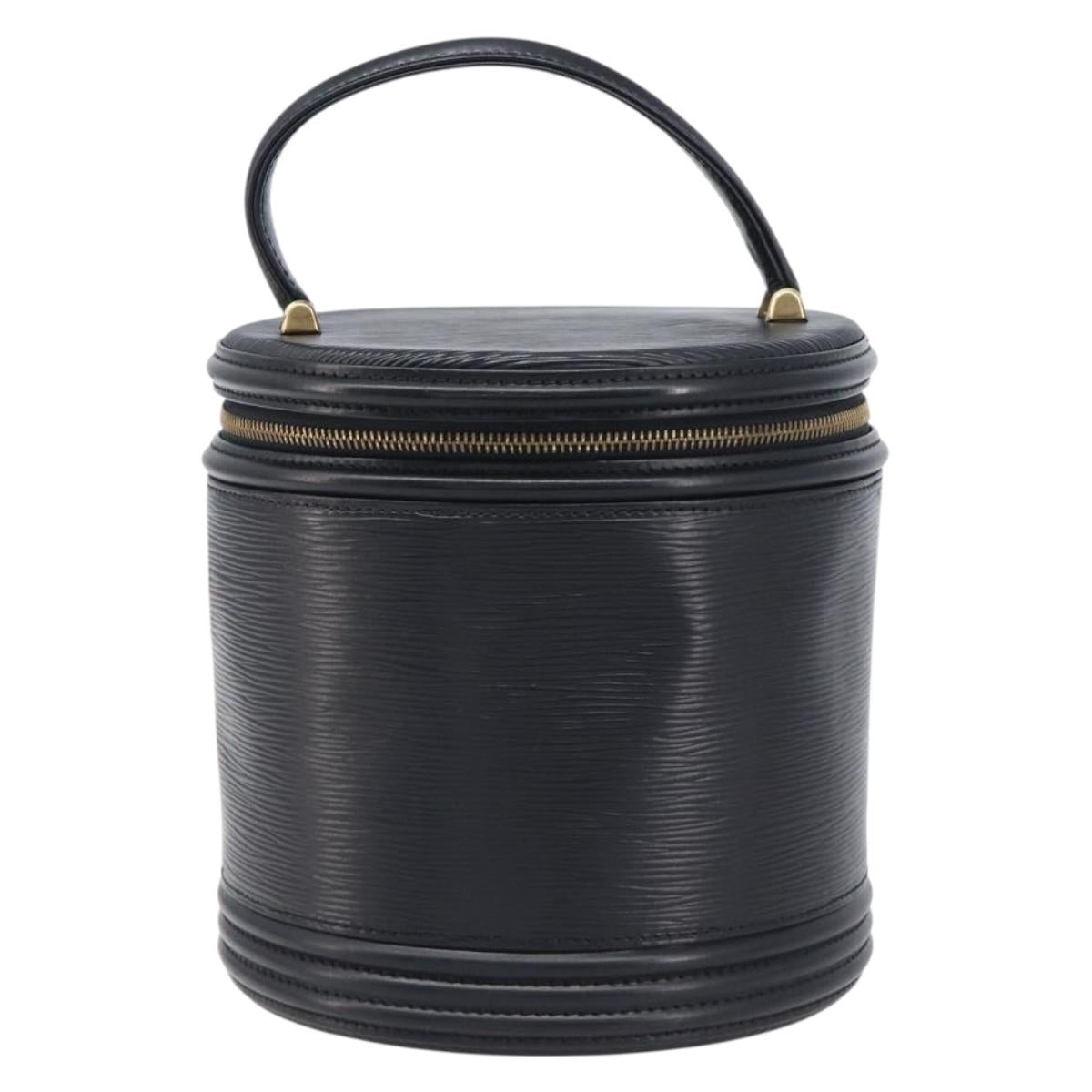 LOUIS VUITTON Epi Cannes Hand Bag Black M48032 LV Auth 213956A