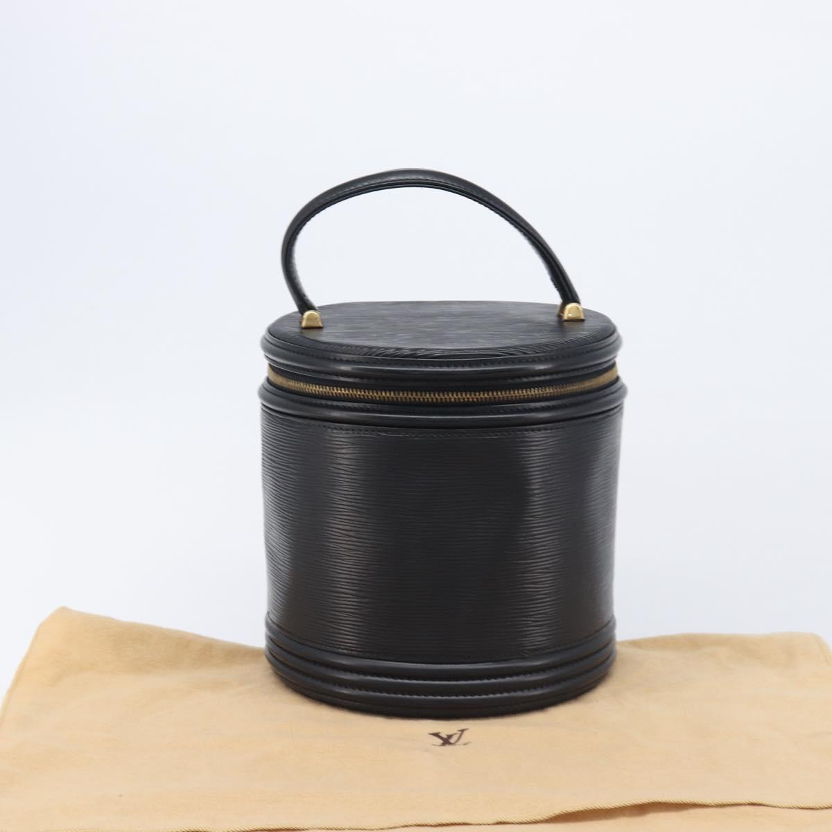 LOUIS VUITTON Epi Cannes Hand Bag Black M48032 LV Auth 213956A