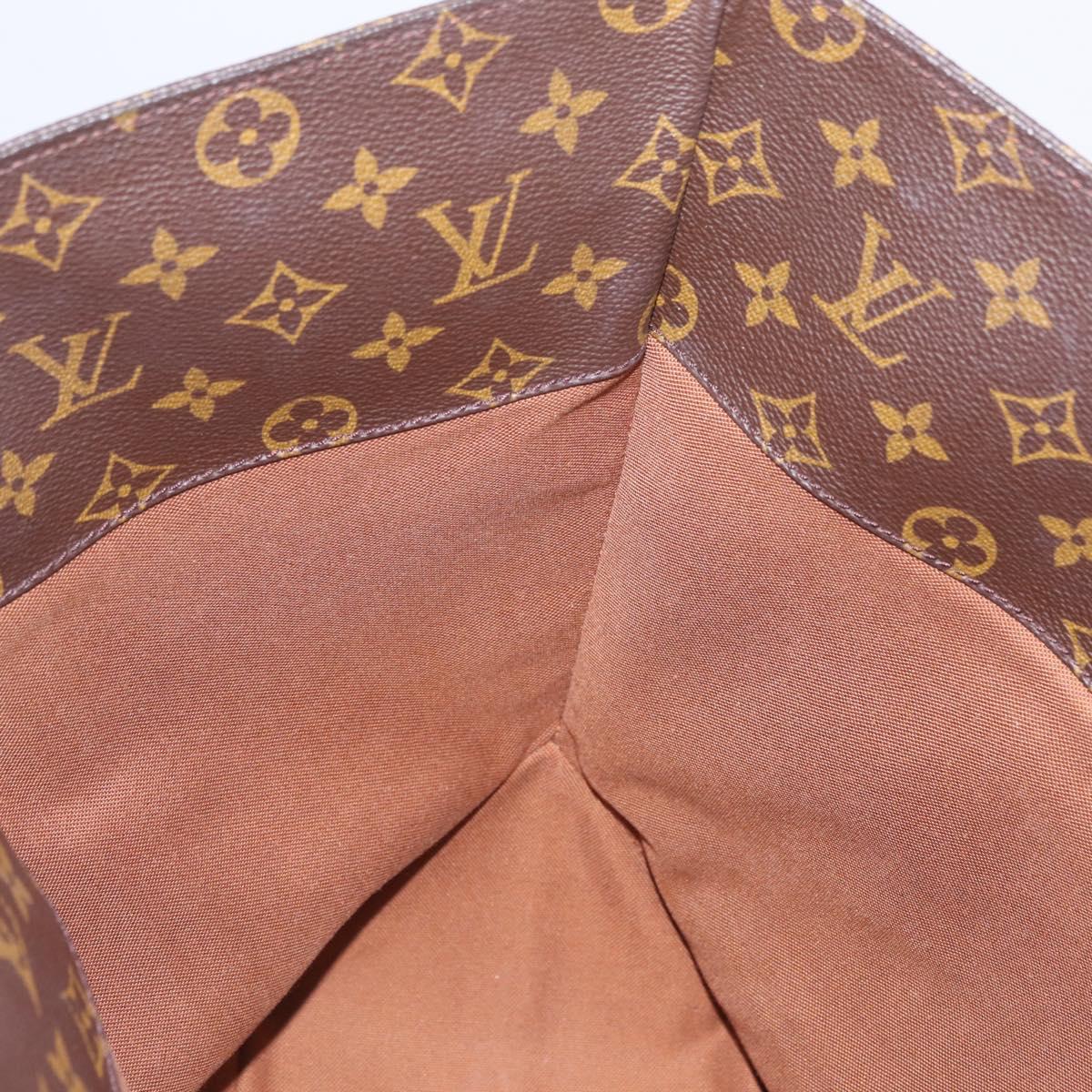 LOUIS VUITTON Monogram Sac Shopping Tote Bag M51108 LV Auth 213959A