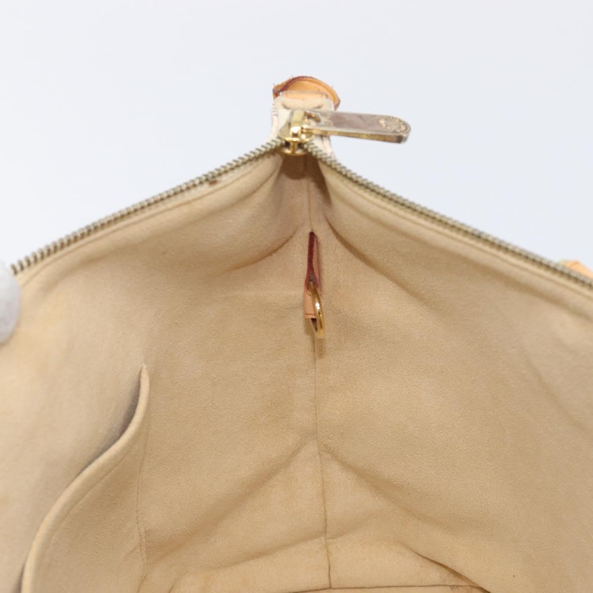 LOUIS VUITTON Damier Azur Saleya PM Tote Bag N51186 LV Auth 213960V