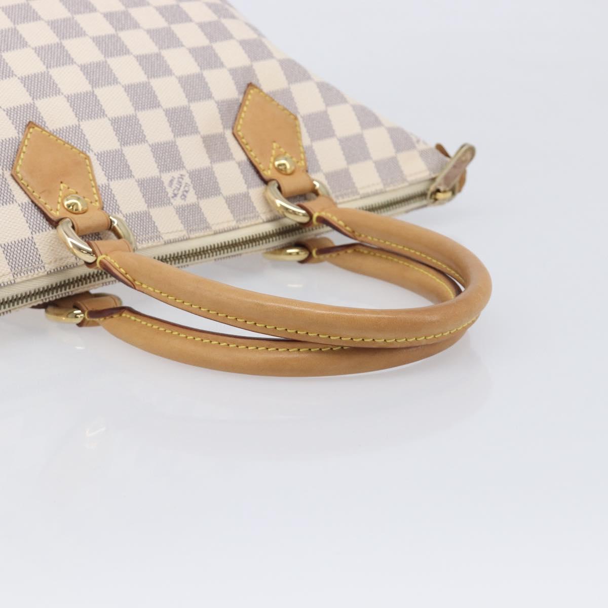 LOUIS VUITTON Damier Azur Saleya PM Tote Bag N51186 LV Auth 213960V