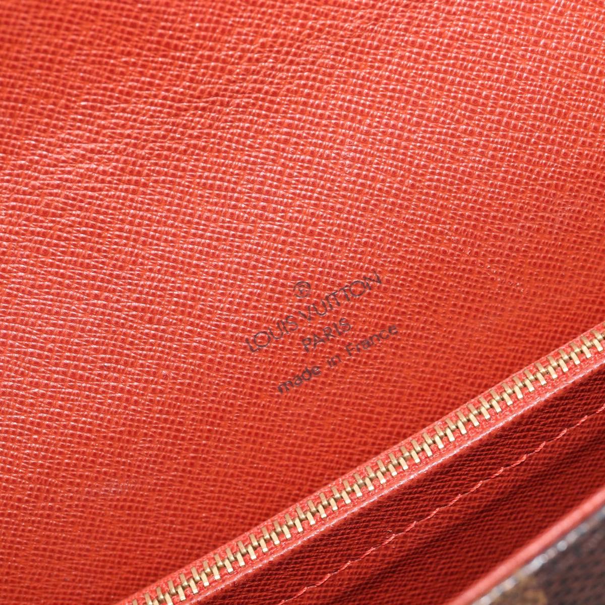 LOUIS VUITTON Damier Ebene Tribeca Ron Shoulder Bag N51160 LV Auth 213988V