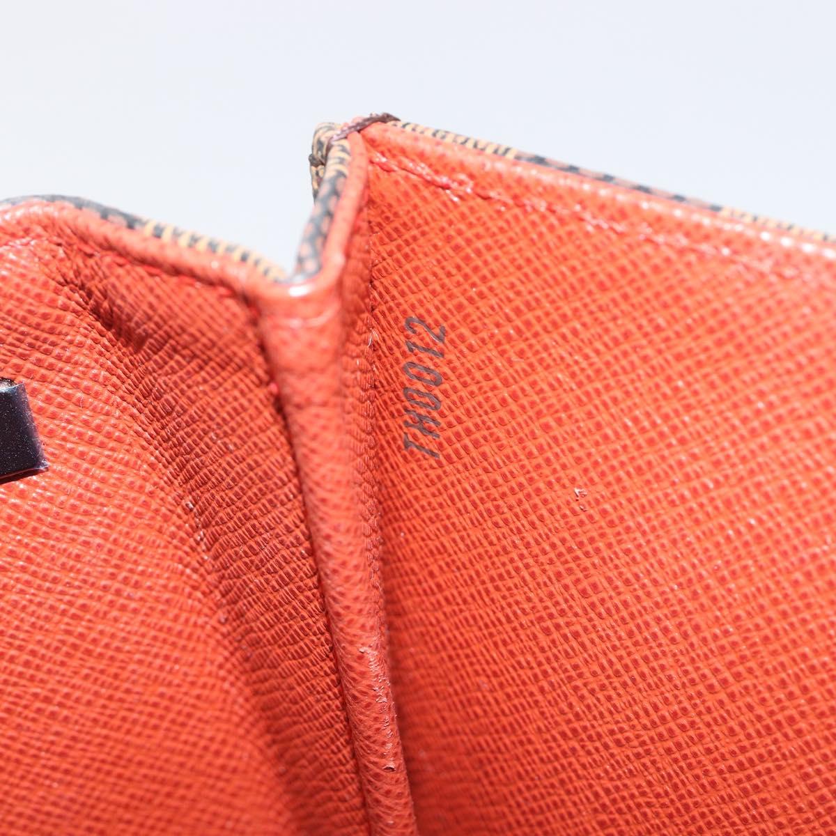 LOUIS VUITTON Damier Ebene Tribeca Ron Shoulder Bag N51160 LV Auth 213988V