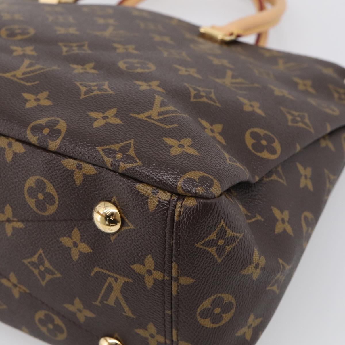 LOUIS VUITTON Monogram Pallas MM Hand Bag 2way LV Auth 214028SAM