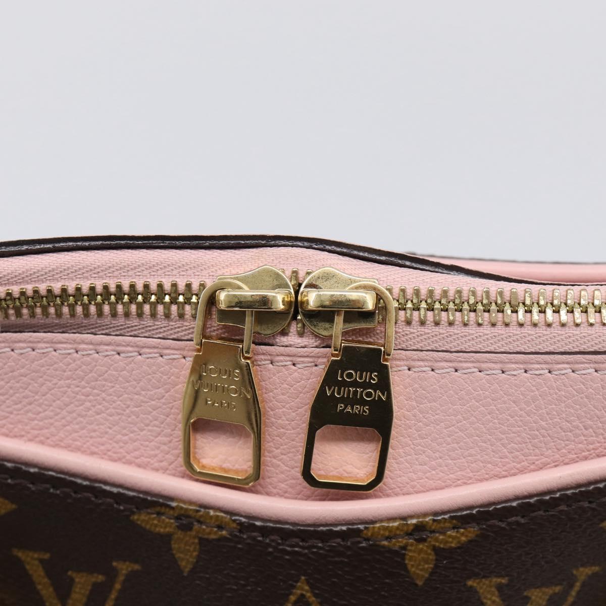LOUIS VUITTON Monogram Pallas MM Hand Bag 2way LV Auth 214028SAM