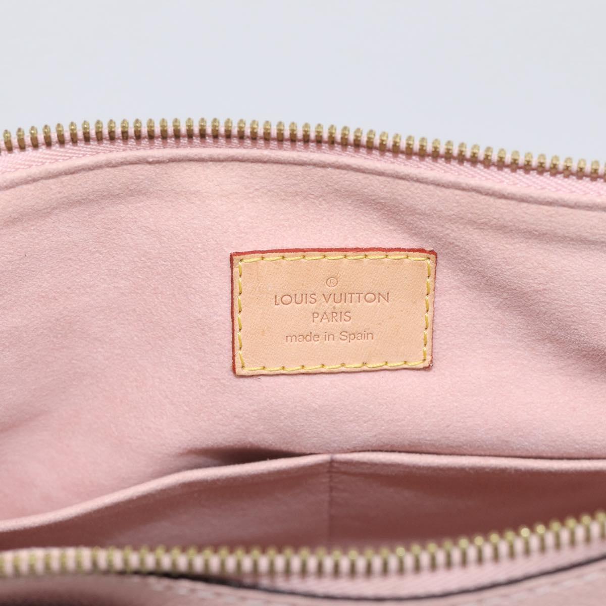 LOUIS VUITTON Monogram Pallas MM Hand Bag 2way LV Auth 214028SAM