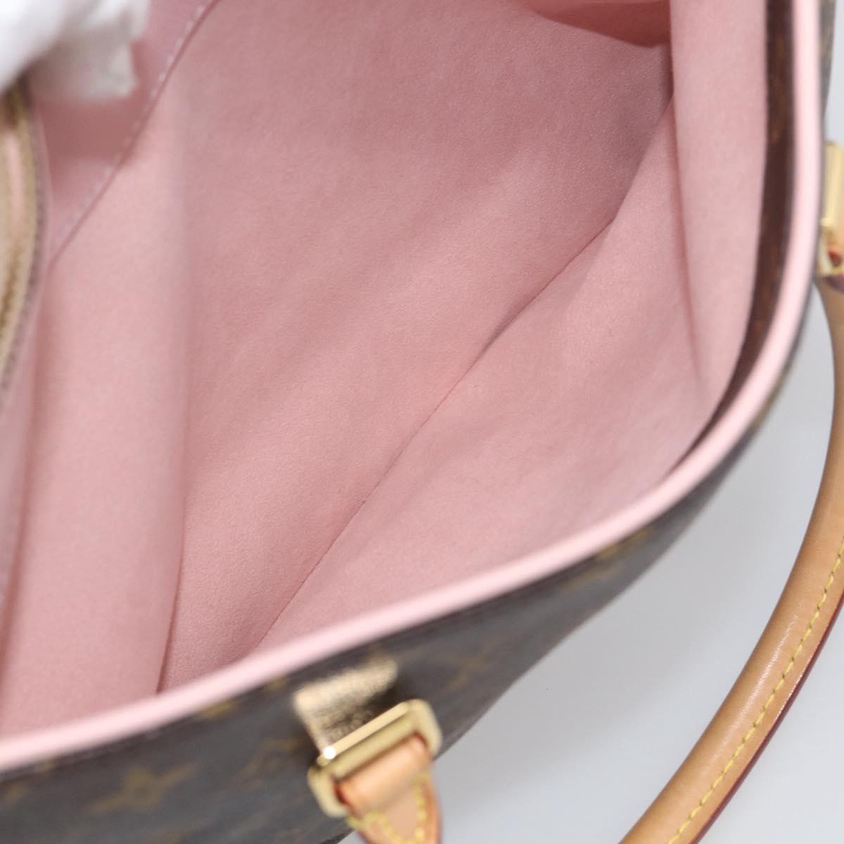 LOUIS VUITTON Monogram Pallas MM Hand Bag 2way LV Auth 214028SAM