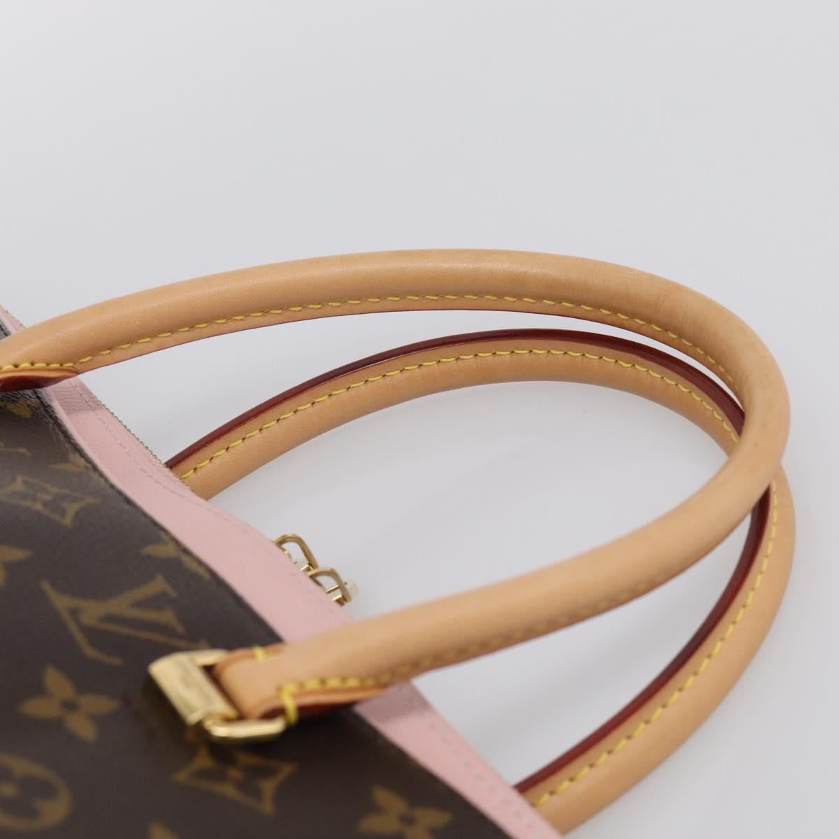LOUIS VUITTON Monogram Pallas MM Hand Bag 2way LV Auth 214028SAM
