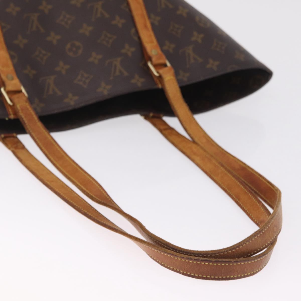 LOUIS VUITTON Monogram Sac Shopping Tote Bag M51108 LV Auth 214031