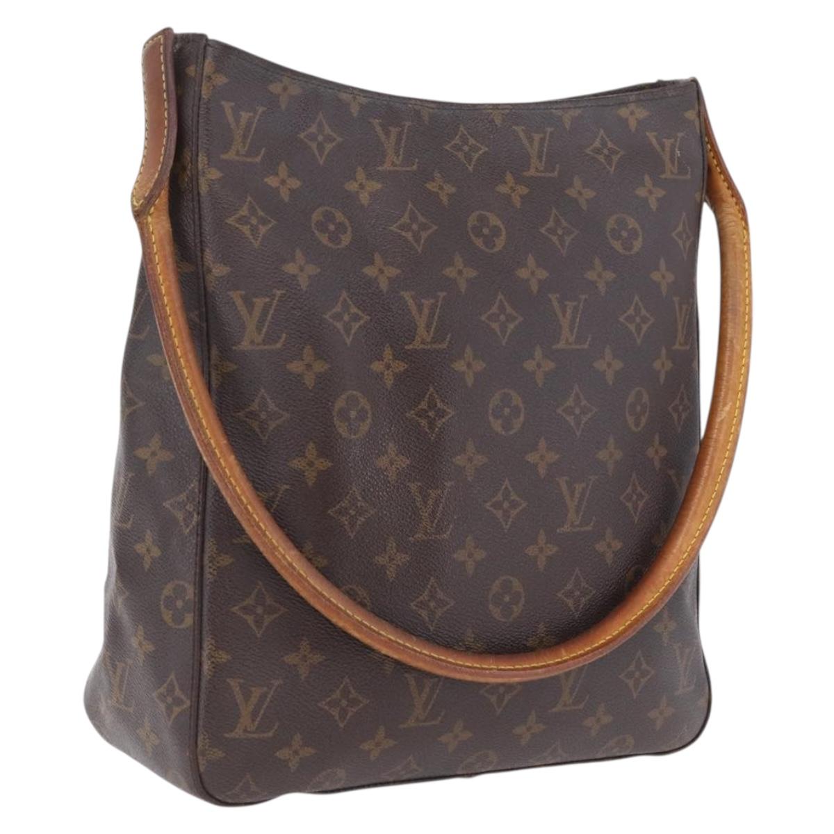 LOUIS VUITTON Monogram Looping GM Shoulder Bag M51145 LV Auth 214035