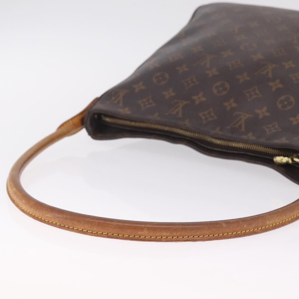 LOUIS VUITTON Monogram Looping GM Shoulder Bag M51145 LV Auth 214035