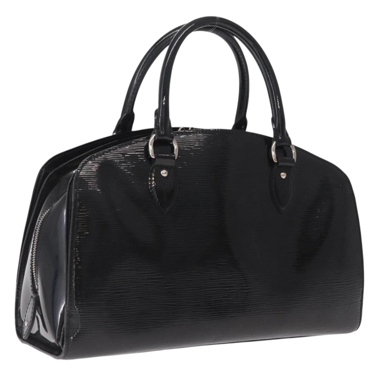 LOUIS VUITTON Epi Pont Neuf PM Hand Bag Noir Electric M5907N LV Auth 214037