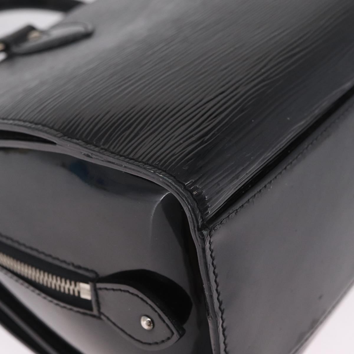 LOUIS VUITTON Epi Pont Neuf PM Hand Bag Noir Electric M5907N LV Auth 214037