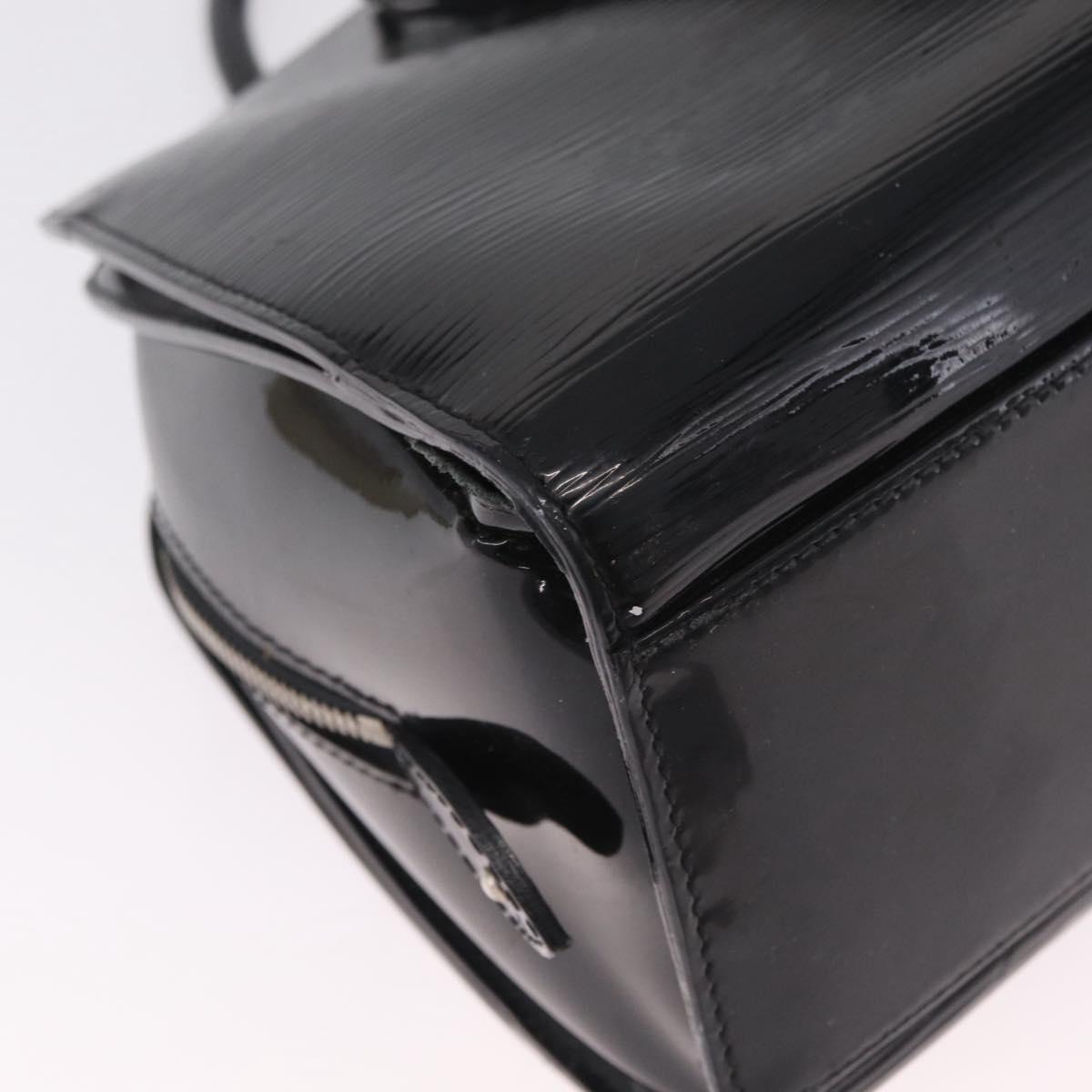 LOUIS VUITTON Epi Pont Neuf PM Hand Bag Noir Electric M5907N LV Auth 214037
