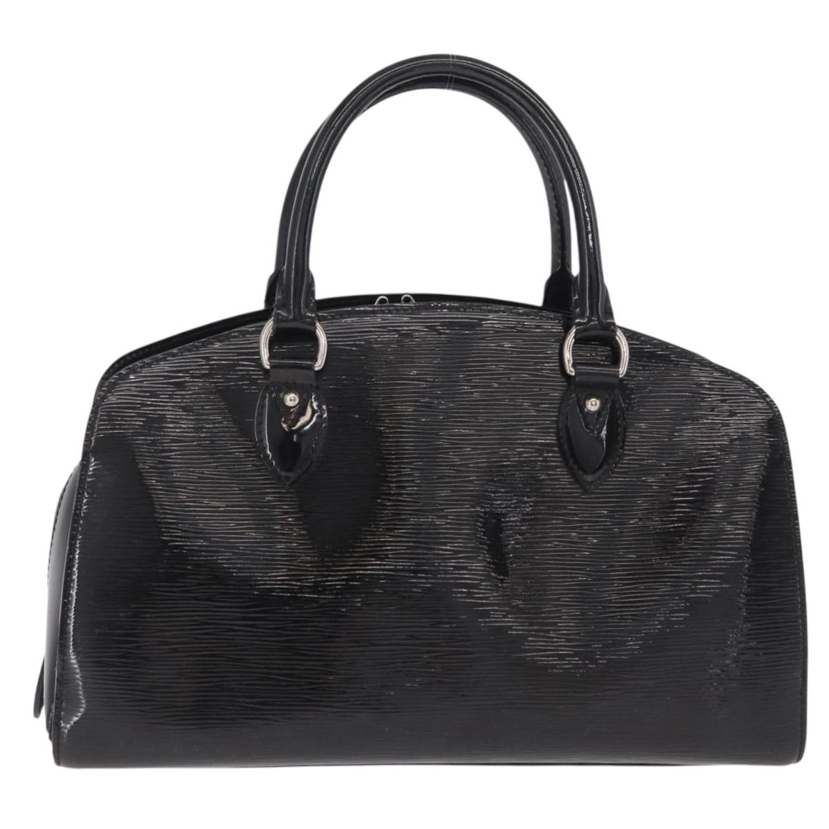 LOUIS VUITTON Epi Pont Neuf PM Hand Bag Noir Electric M5907N LV Auth 214037