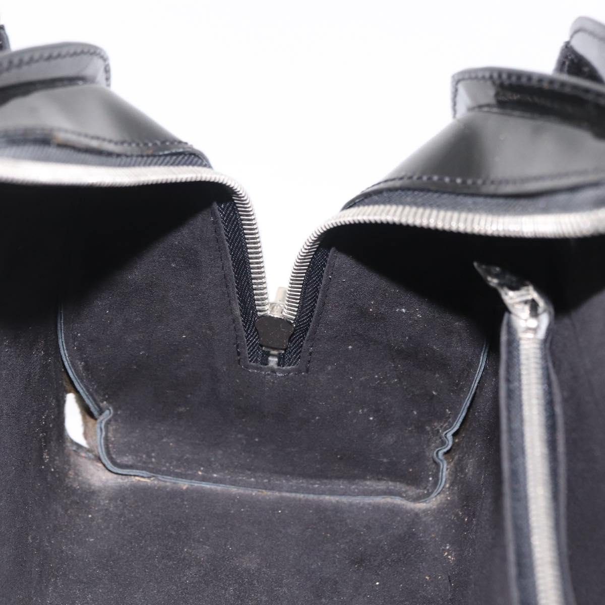 LOUIS VUITTON Epi Pont Neuf PM Hand Bag Noir Electric M5907N LV Auth 214037