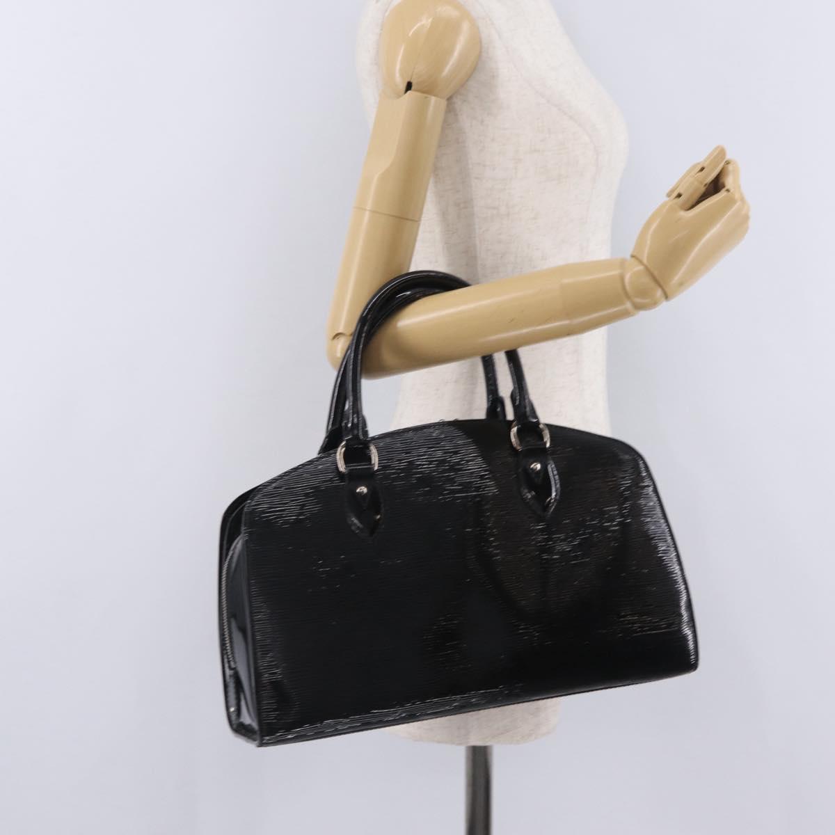 LOUIS VUITTON Epi Pont Neuf PM Hand Bag Noir Electric M5907N LV Auth 214037