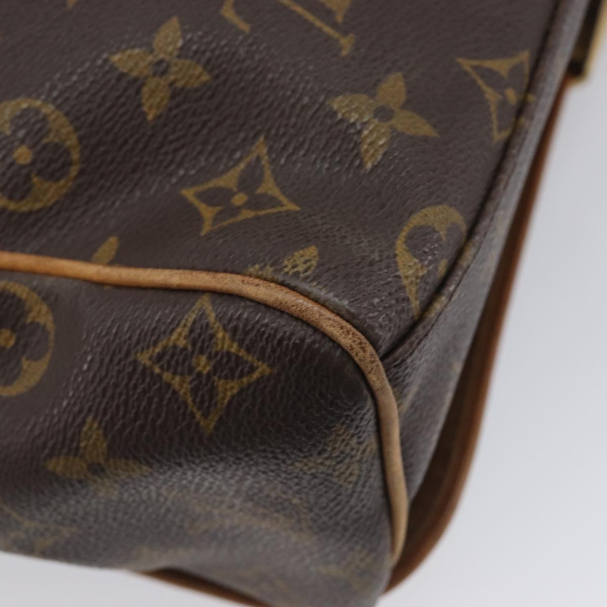 LOUIS VUITTON Monogram Abbesses Shoulder Bag M45257 LV Auth 214064A