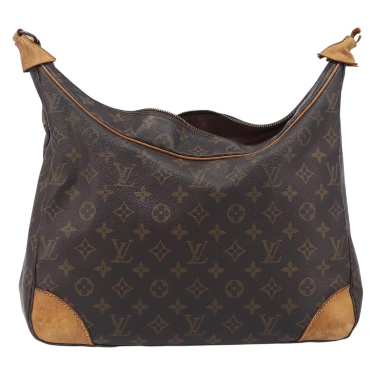 LOUIS VUITTON Monogram Boulogne 35 Shoulder Bag M51260 LV Auth 214082