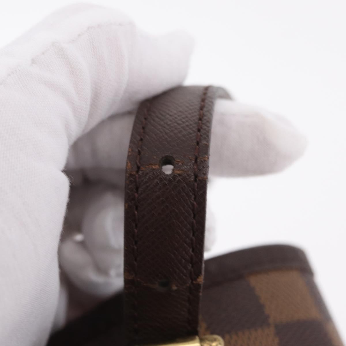 LOUIS VUITTON Damier Ebene Marais Shoulder Bag N42240 LV Auth 214097