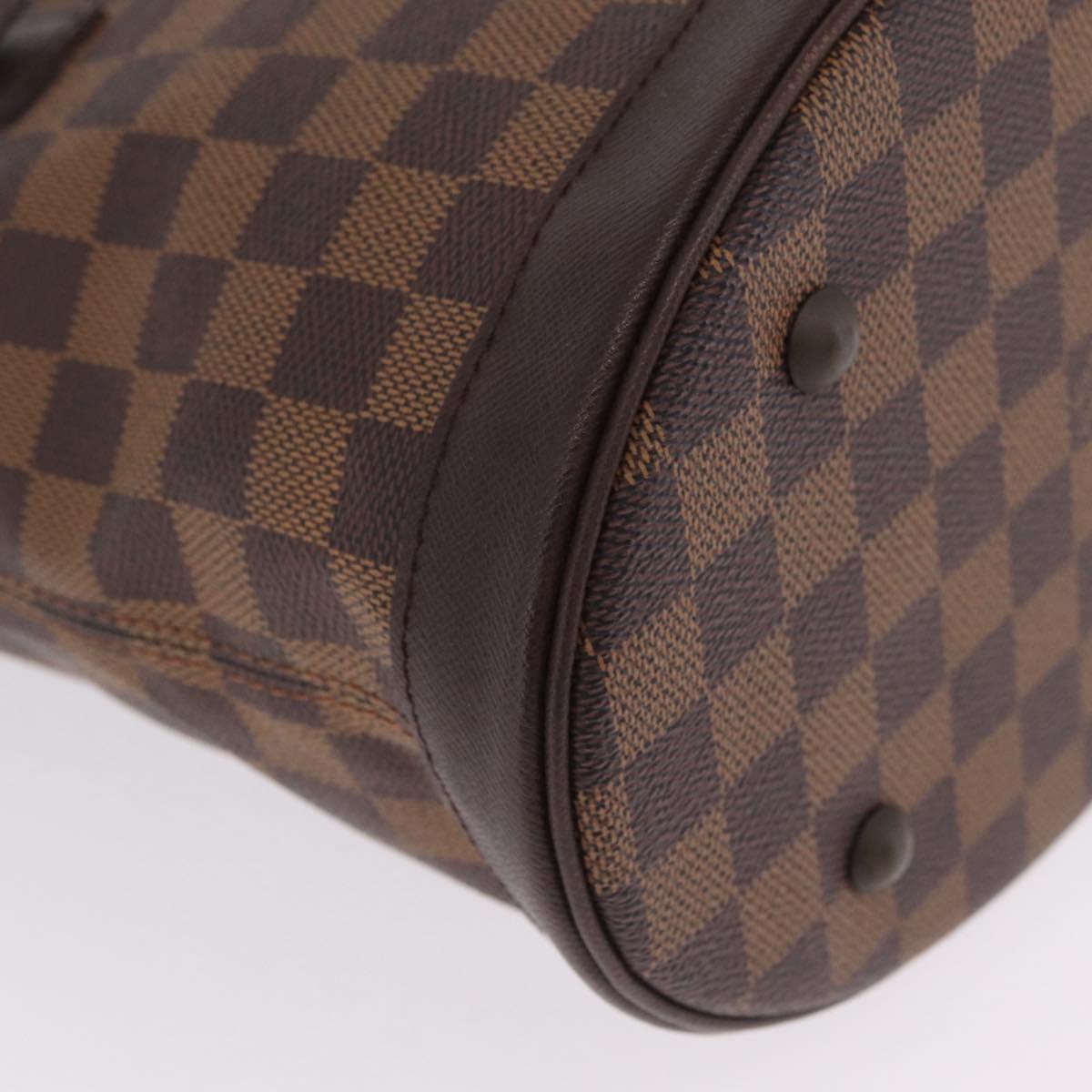 LOUIS VUITTON Damier Ebene Marais Shoulder Bag N42240 LV Auth 214097