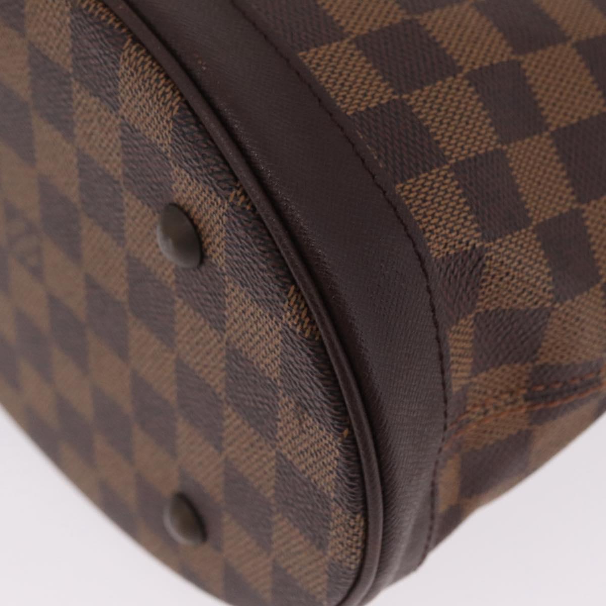 LOUIS VUITTON Damier Ebene Marais Shoulder Bag N42240 LV Auth 214097
