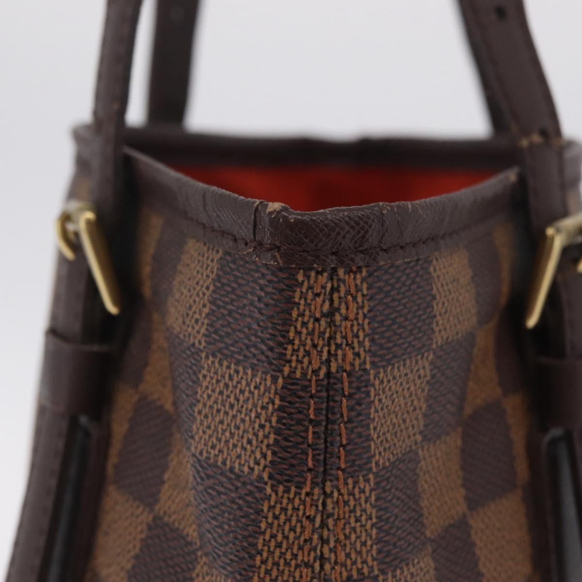 LOUIS VUITTON Damier Ebene Marais Shoulder Bag N42240 LV Auth 214097