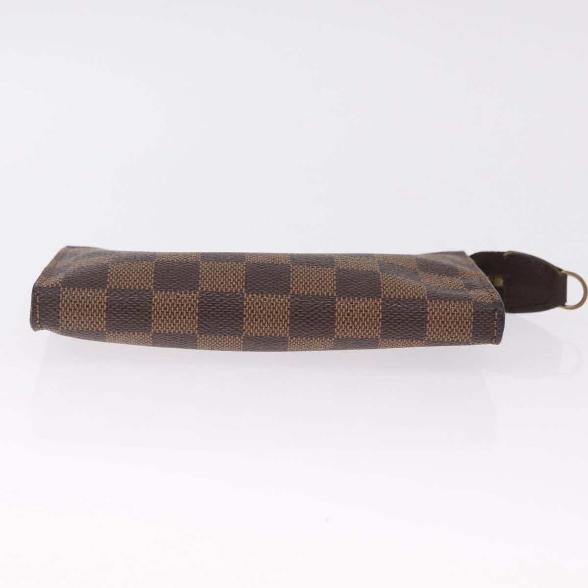 LOUIS VUITTON Damier Ebene Marais Pouch LV Auth 214098A