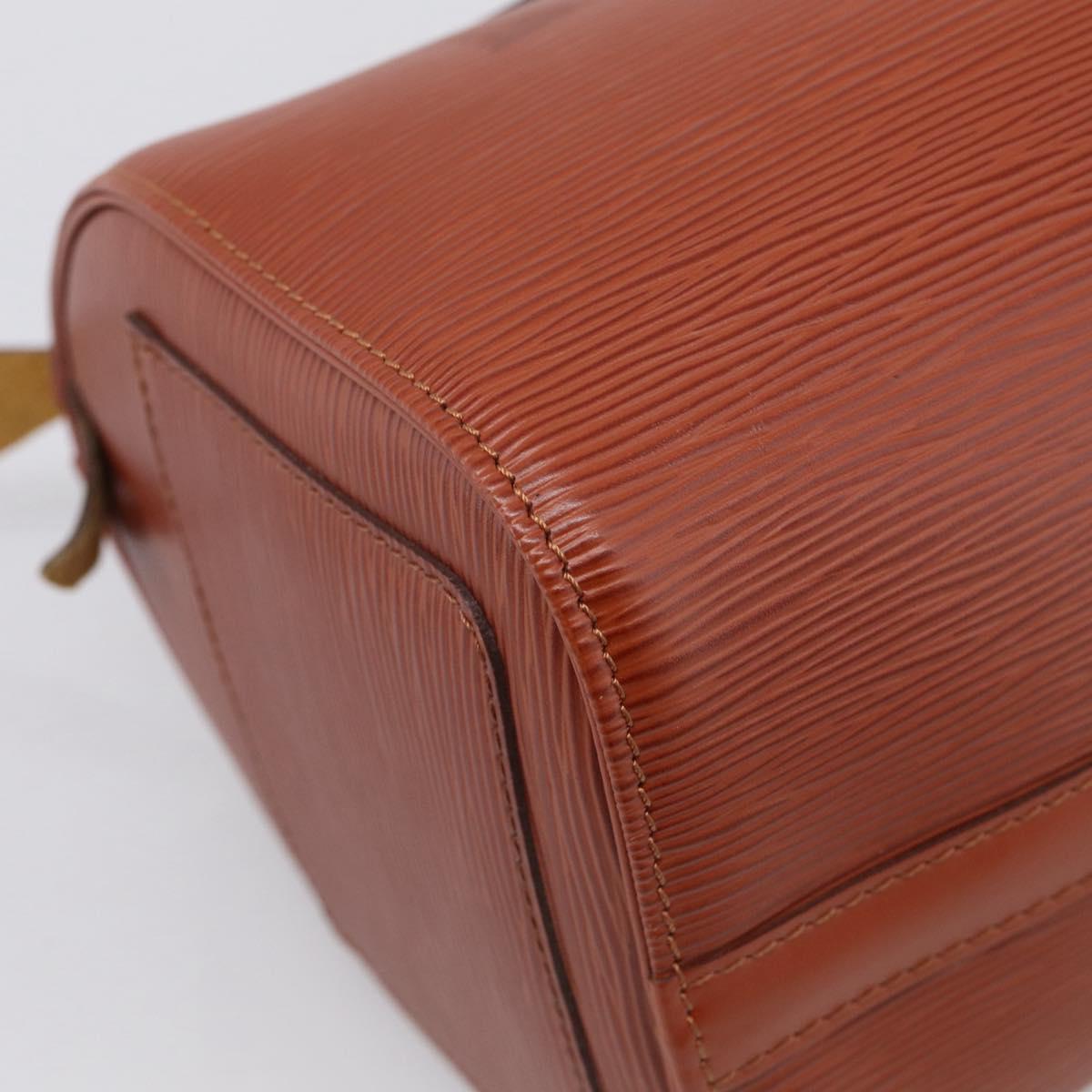 LOUIS VUITTON Epi Speedy 25 Hand Bag Brown M43013 LV Auth 214229V