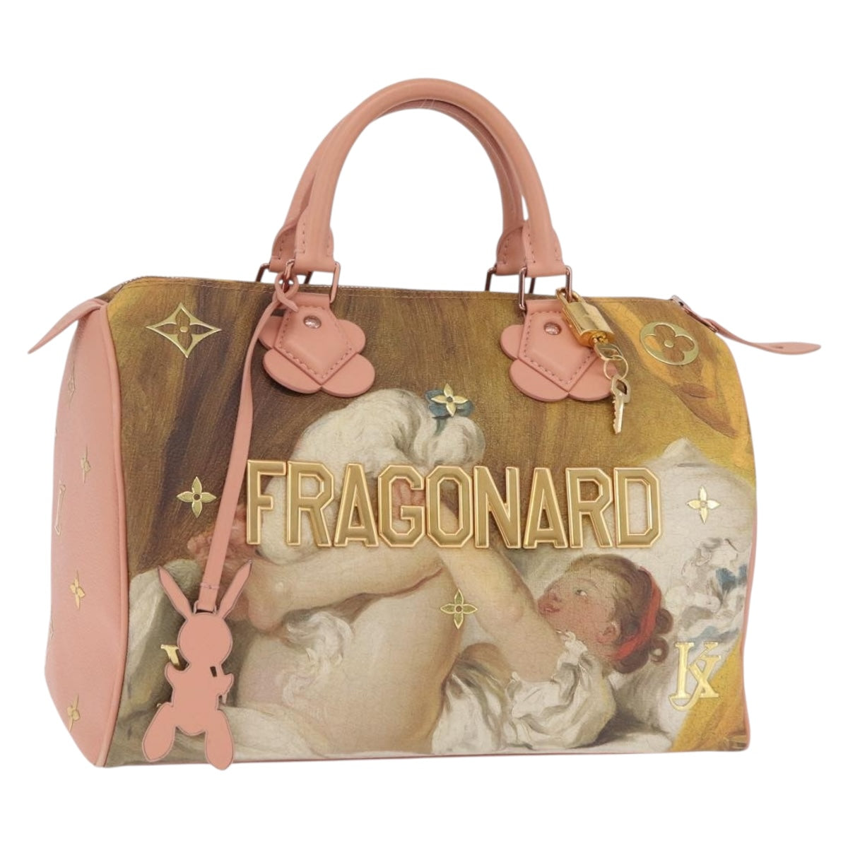 LOUIS VUITTON Masters Collection FRAGONARD Speedy 30 Bag M43307 Auth 214440SAM