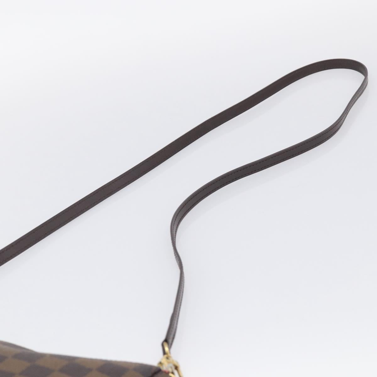 LOUIS VUITTON Damier Ebene Pochette Accessoires Pouch N41206 LV Auth 214466V