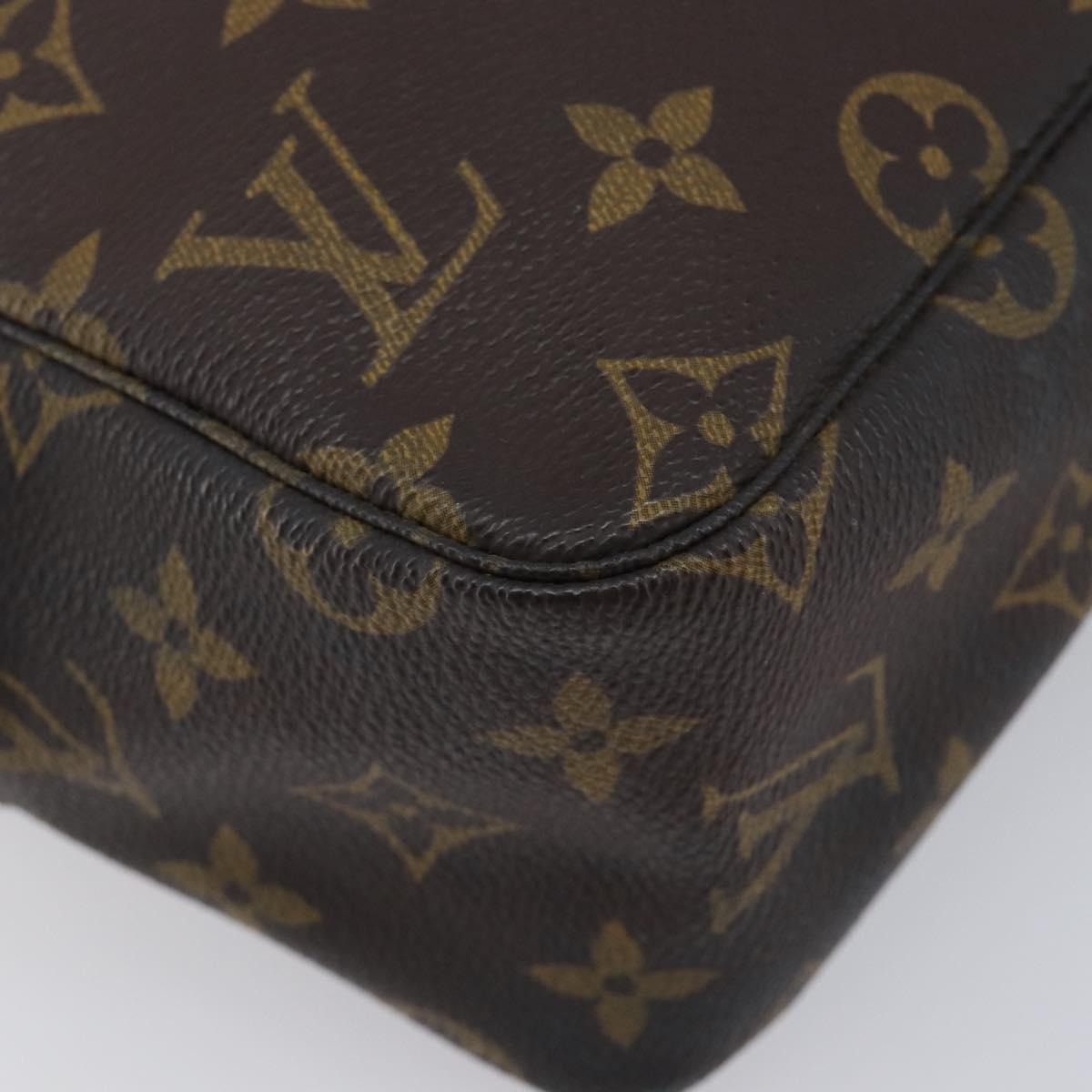 LOUIS VUITTON Monogram Trousse Toilette 28 Clutch Bag M47522 LV Auth 214661