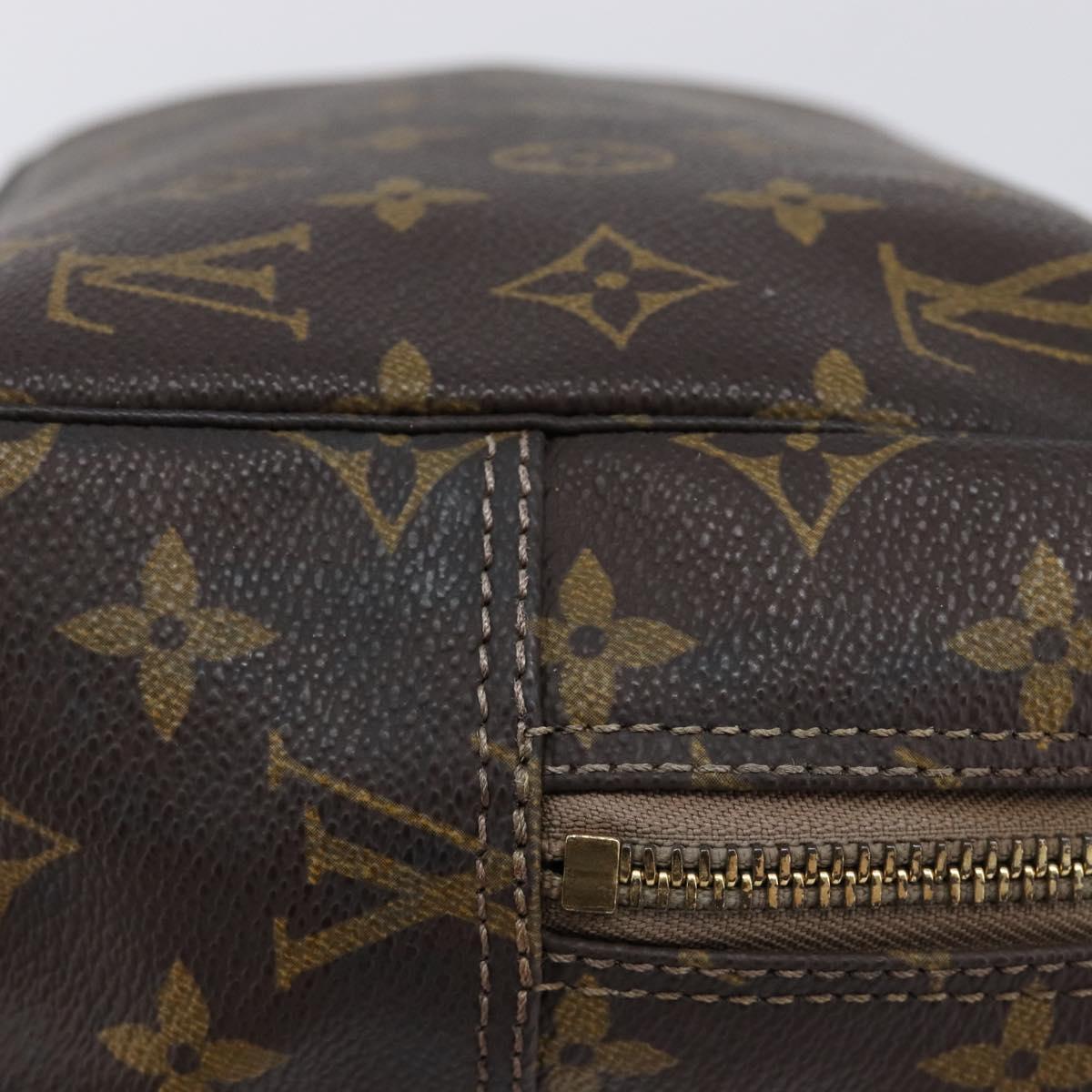 LOUIS VUITTON Monogram Trousse Toilette 28 Clutch Bag M47522 LV Auth 214661