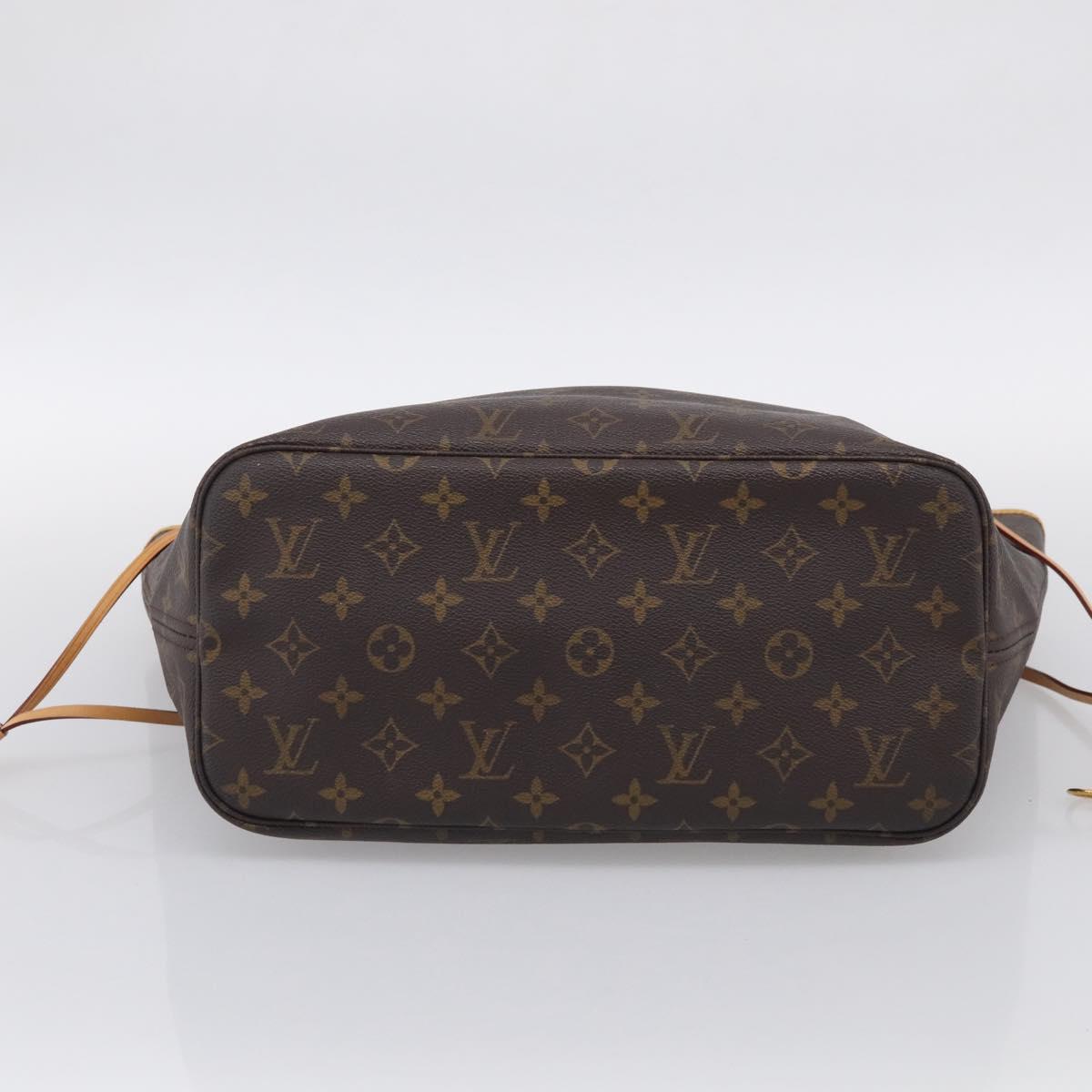 LOUIS VUITTON Monogram Neverfull MM Tote Bag M40156 LV Auth 214673