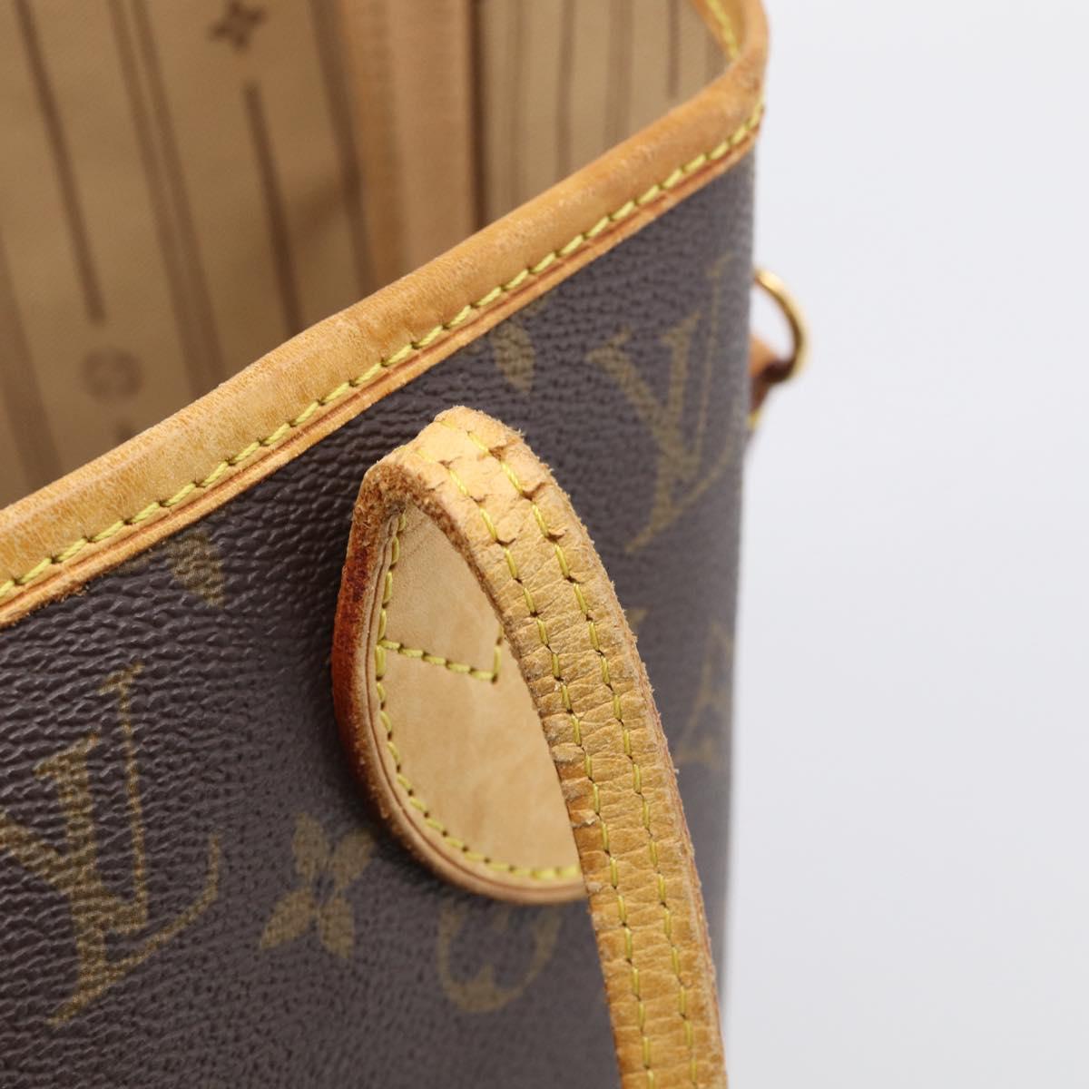 LOUIS VUITTON Monogram Neverfull MM Tote Bag M40156 LV Auth 214673