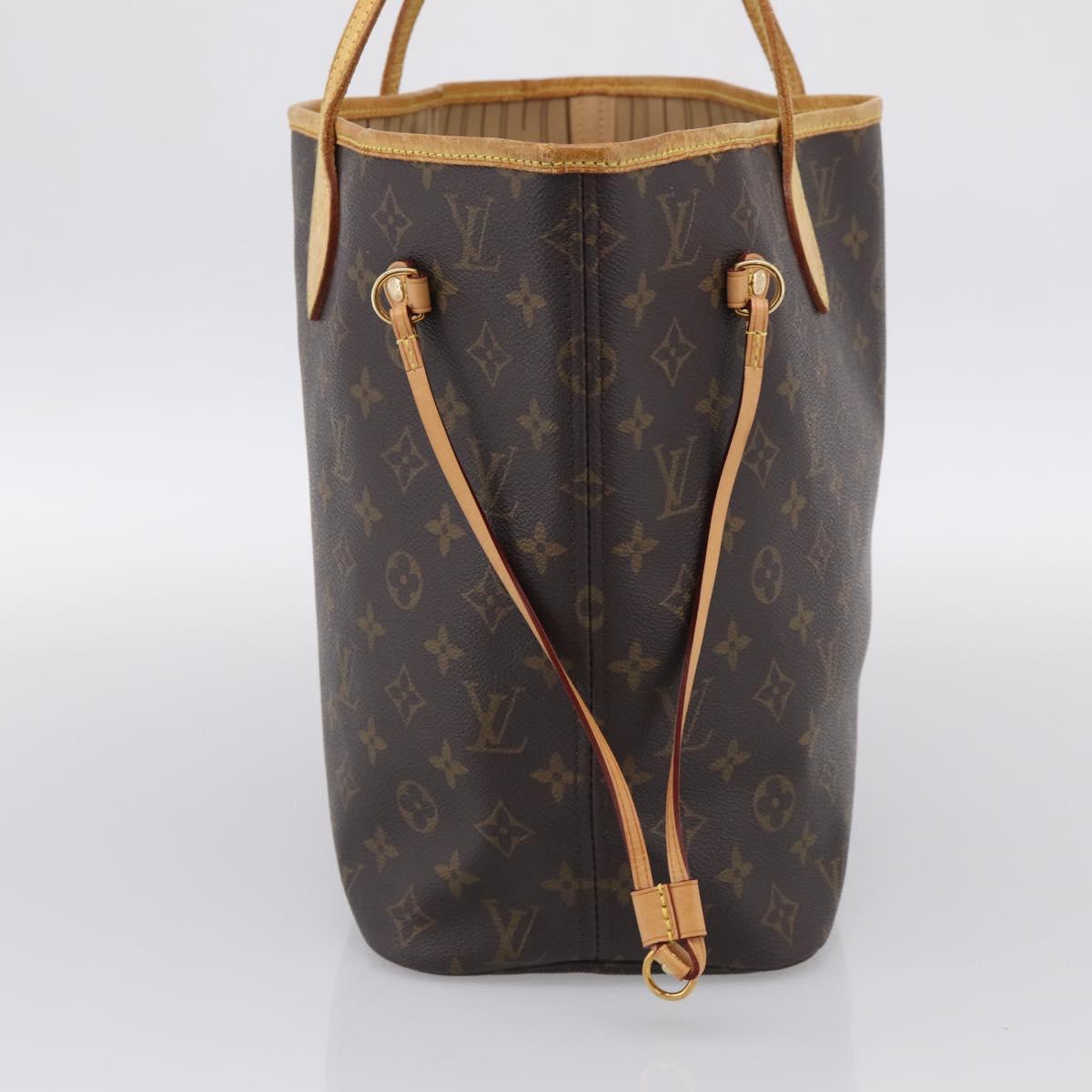 LOUIS VUITTON Monogram Neverfull MM Tote Bag M40156 LV Auth 214673
