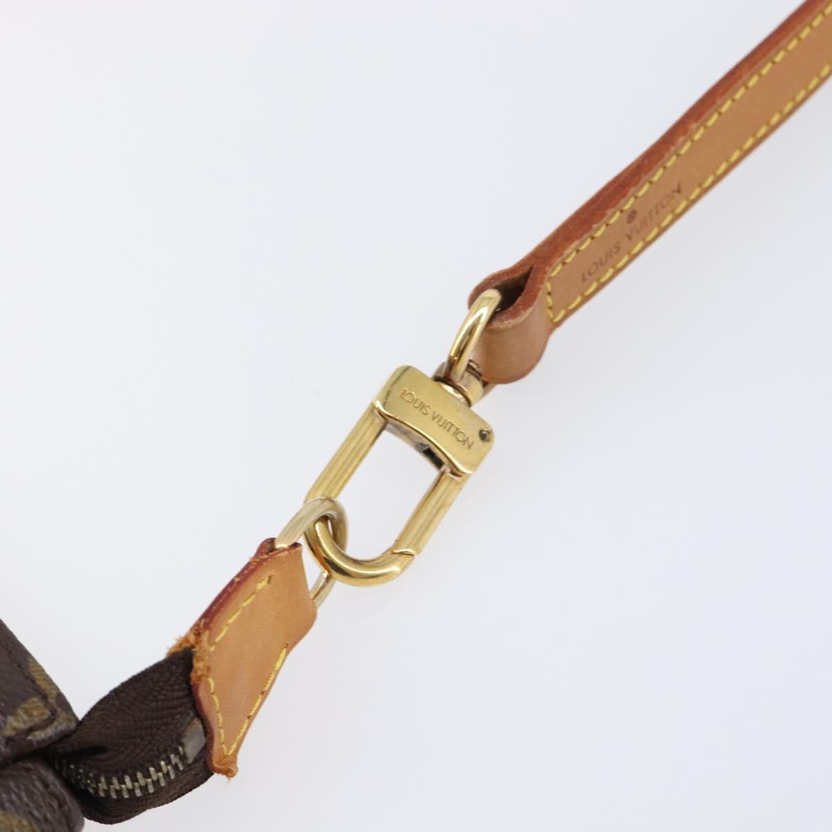 LOUIS VUITTON Monogram Perfo Pochette Accessoires Orange M95185 LV Auth 214683V