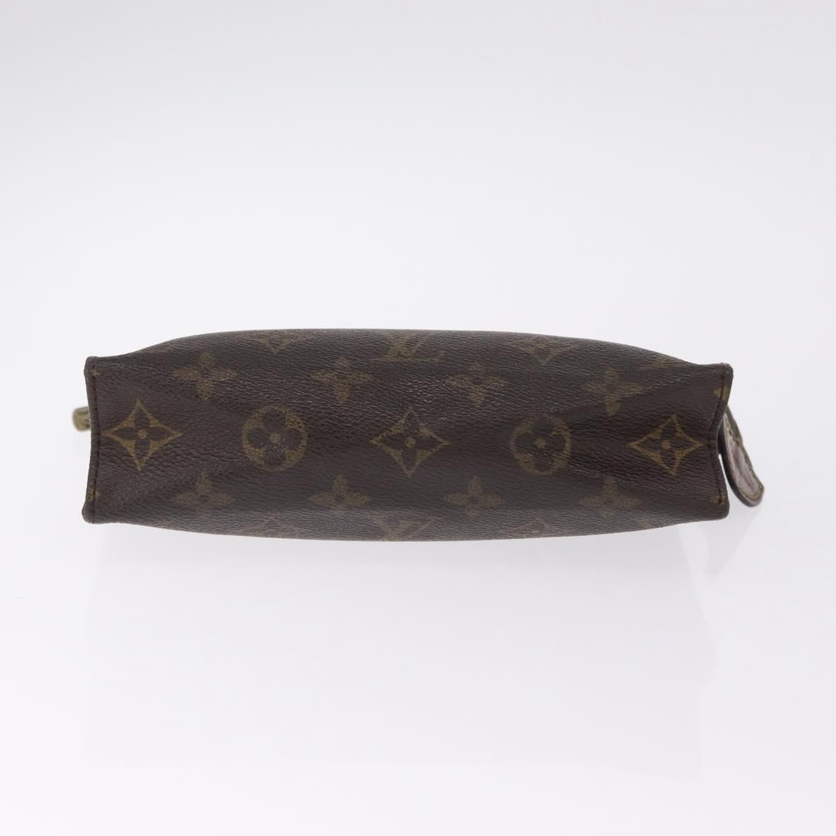 LOUIS VUITTON Monogram Poche Toilette 19 Pouch M47544 LV Auth 214707
