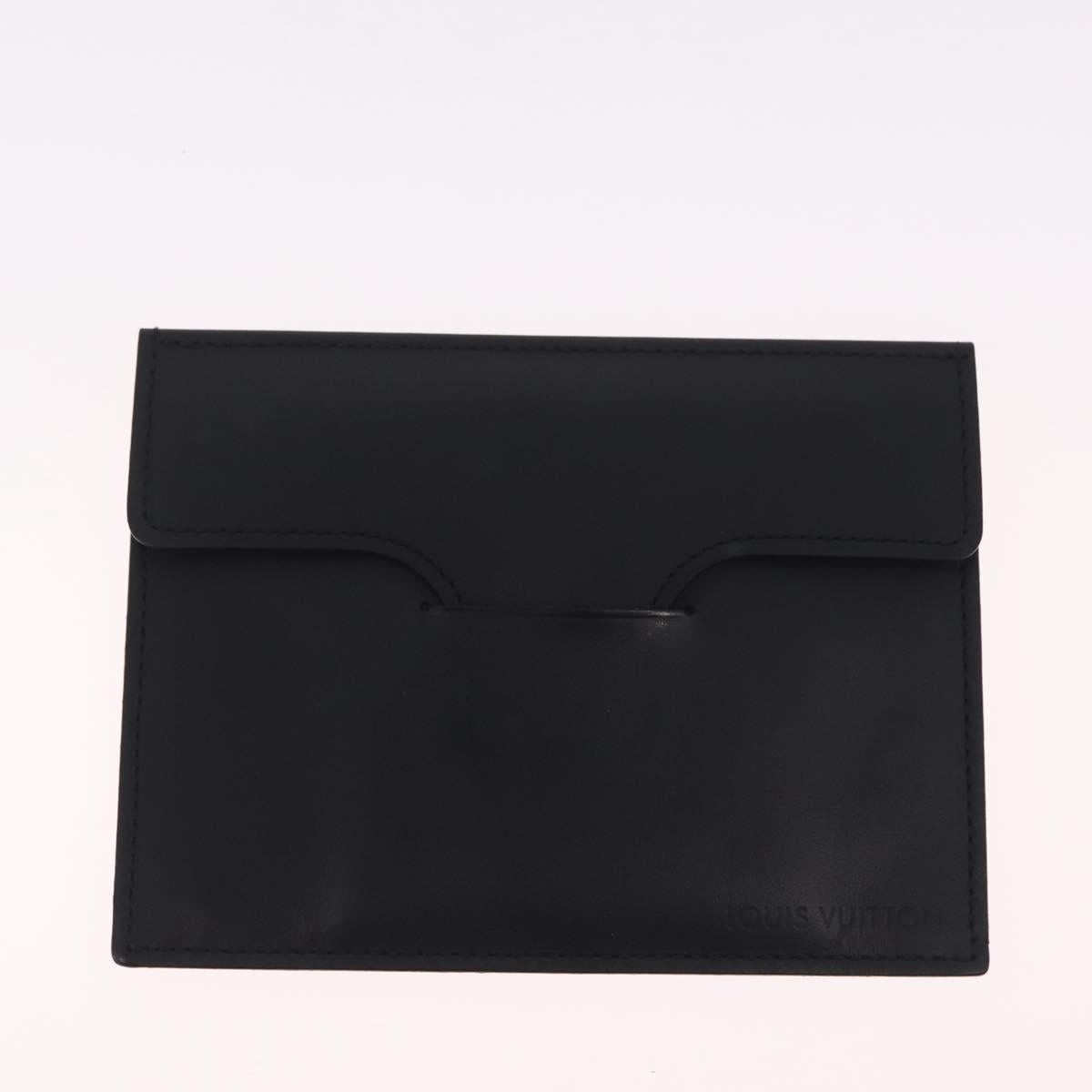 LOUIS VUITTON Monogram Lace Anushka PM Wallet Black M92232 LV Auth 214732