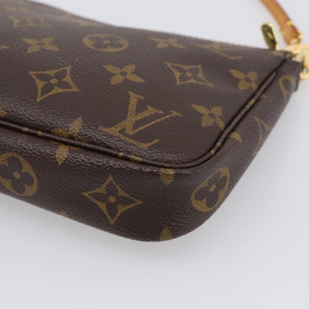 LOUIS VUITTON Monogram Pochette Accessoires Pouch M51980 LV Auth 214786V