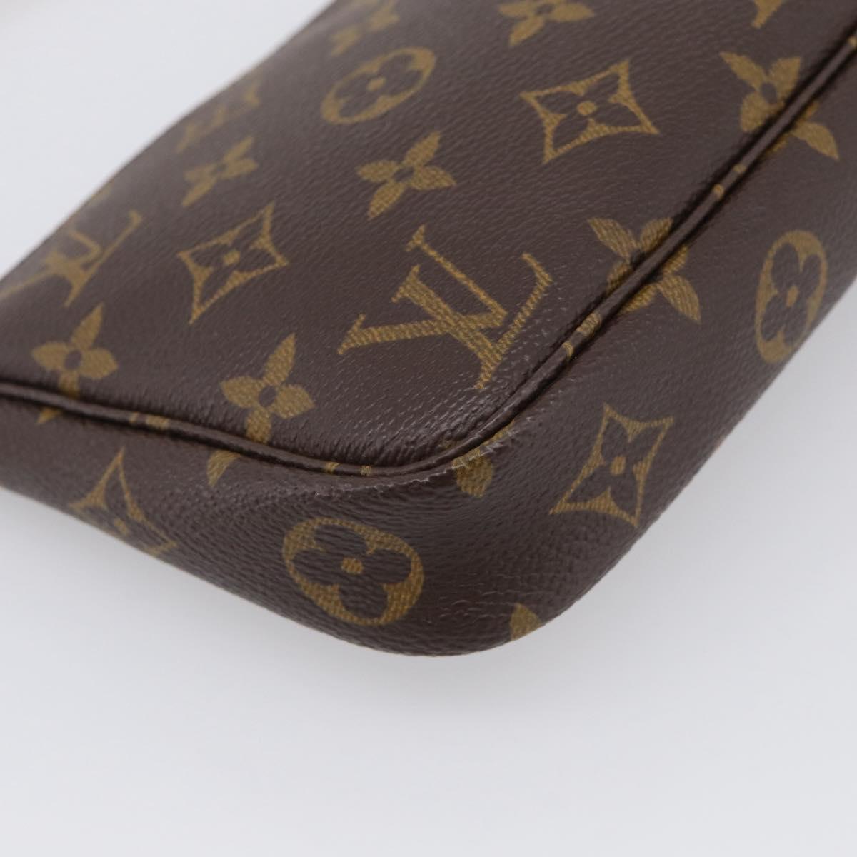 LOUIS VUITTON Monogram Pochette Accessoires Pouch M51980 LV Auth 214786V