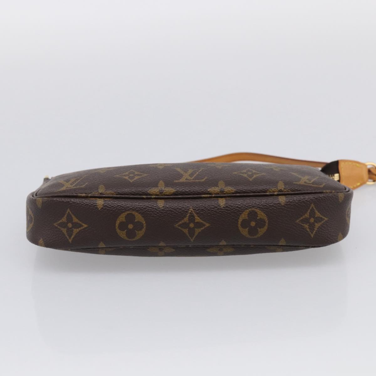 LOUIS VUITTON Monogram Pochette Accessoires Pouch M51980 LV Auth 214786V