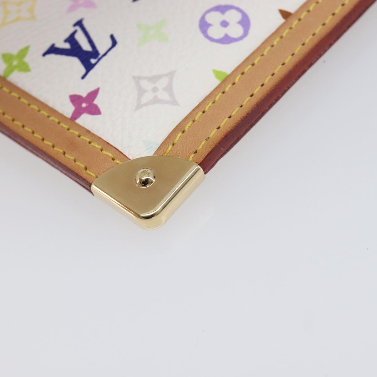 LOUIS VUITTON Monogram Multicolor Pochette Cles Coin Purse M92655 Auth 214803M