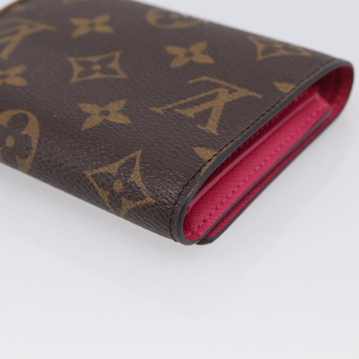 LOUIS VUITTON Monogram Vivienne Portefeuille Victorine M68492 LV Auth 214808SAM