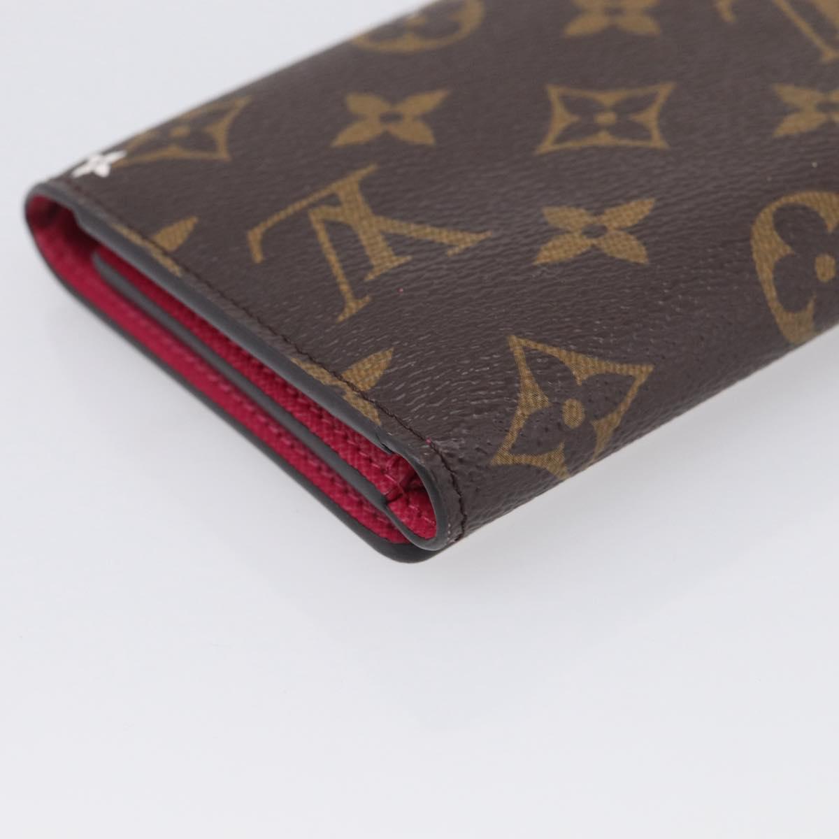 LOUIS VUITTON Monogram Vivienne Portefeuille Victorine M68492 LV Auth 214808SAM