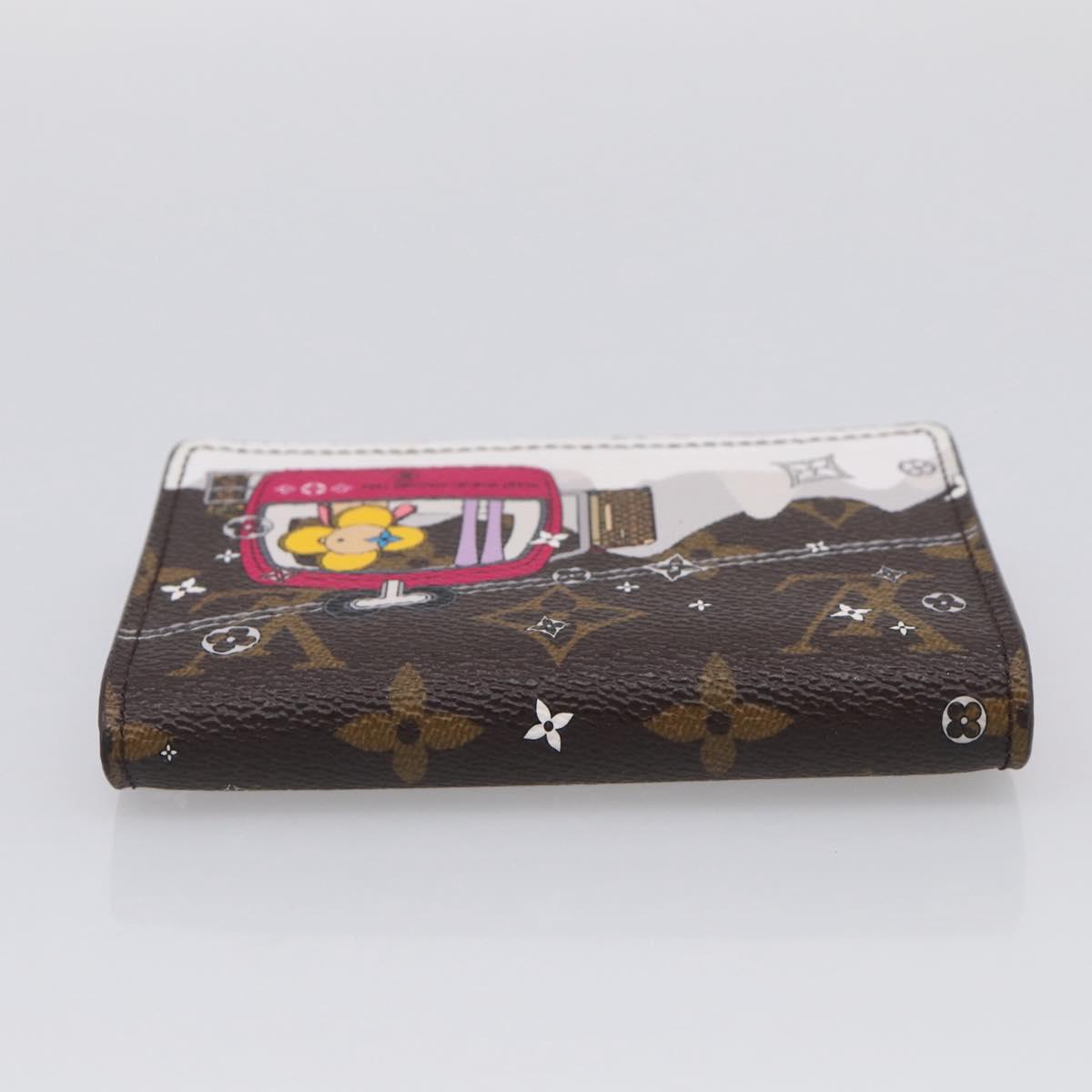 LOUIS VUITTON Monogram Vivienne Portefeuille Victorine M68492 LV Auth 214808SAM