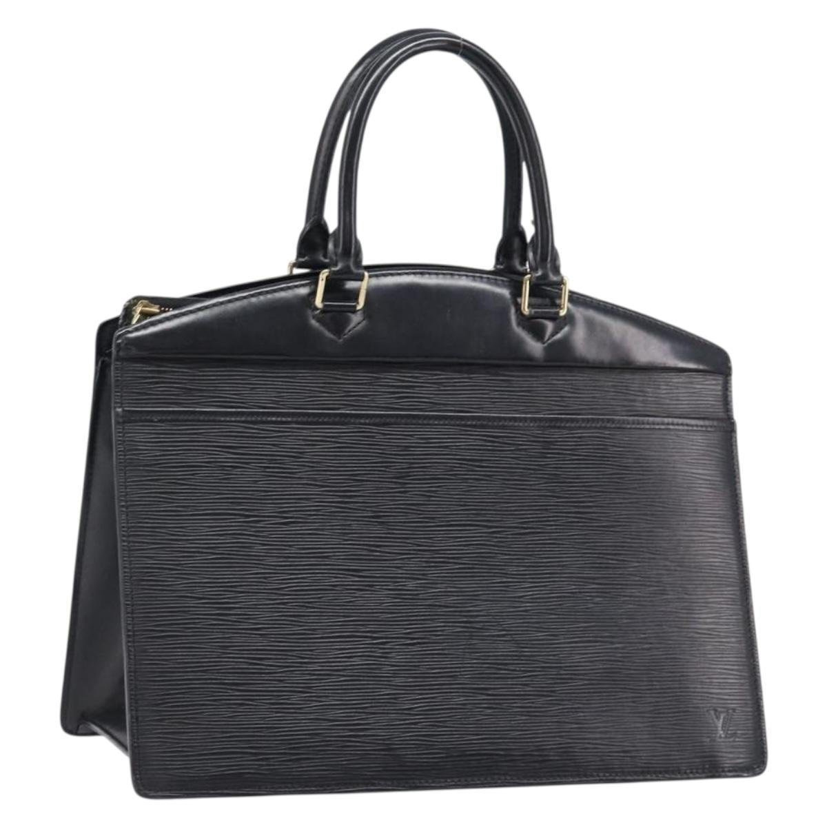 LOUIS VUITTON Epi Riviera Hand Bag Black M48182 LV Auth 214903