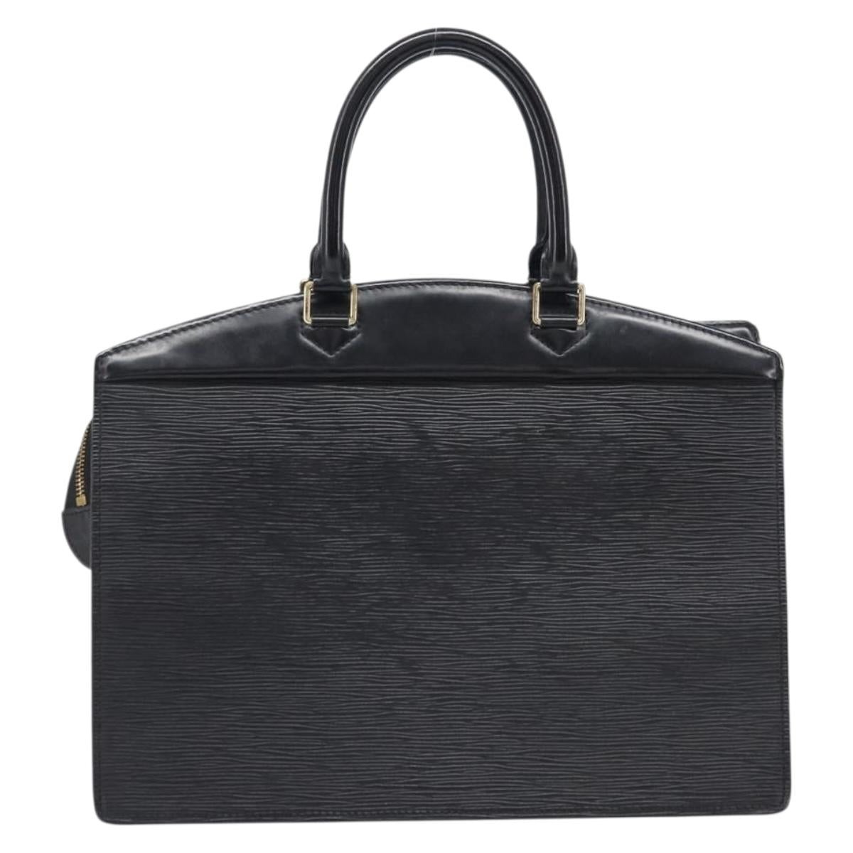 LOUIS VUITTON Epi Riviera Hand Bag Black M48182 LV Auth 214903