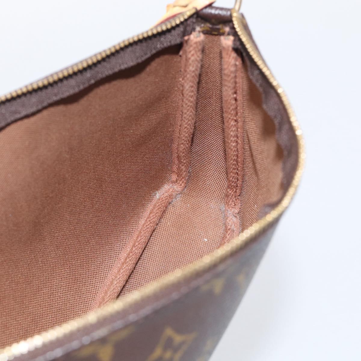 LOUIS VUITTON Monogram Pochette Accessoires Pouch M51980 LV Auth 214906A
